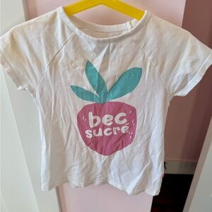 White and Pink Kids T-Shirt